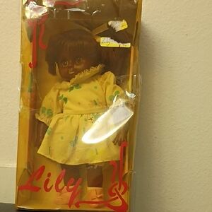 Lily Doll in White Dress With Butterflies